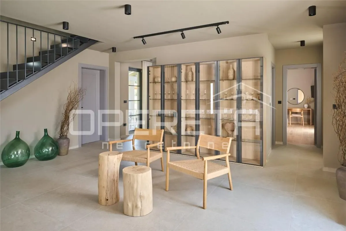 Exclusive Newly Built Stone Villa with Pool and Sea View, Poreč, Croatia - foto 7