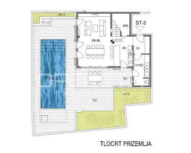 Luxury Semi-Detached Villa with Pool for Sale in Privlaka, Croatia - foto 15
