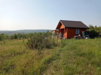 Tomesti - Cabana din lemn si Teren 1008mp intravilan - Tomesti