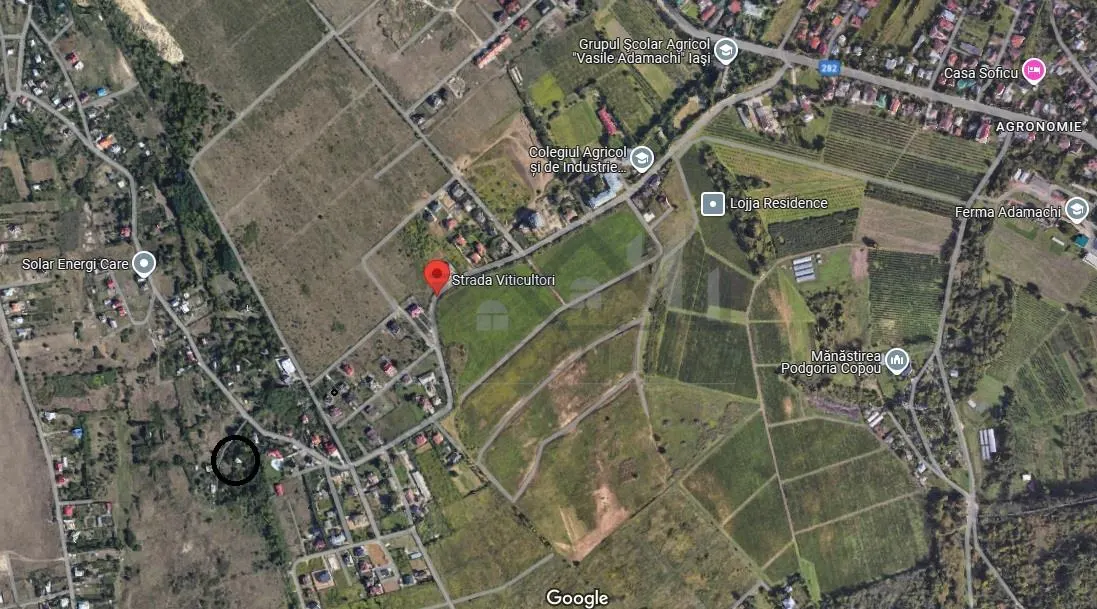 Viticultori Copou teren 4000mp (6loturi)cu Puz realizat - foto 1