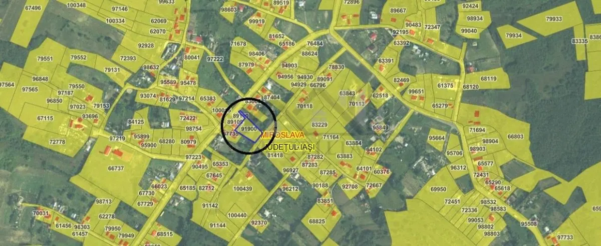 Doar 27e/mp! Vorovesti TEREN 1787mp toate utilitatile cu acces doua strazi asfaltate - foto 10