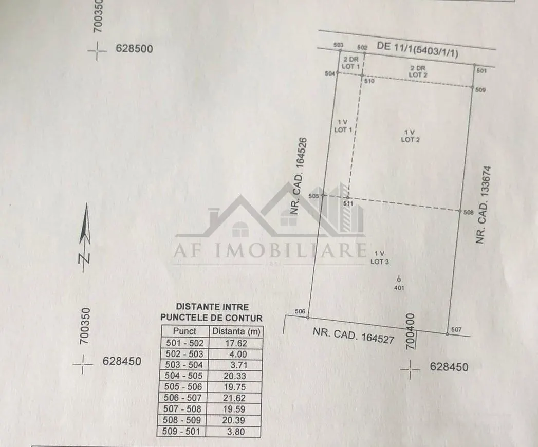 Bucium str Teascului lot 500mp intravilan utilitati aproape - foto 4