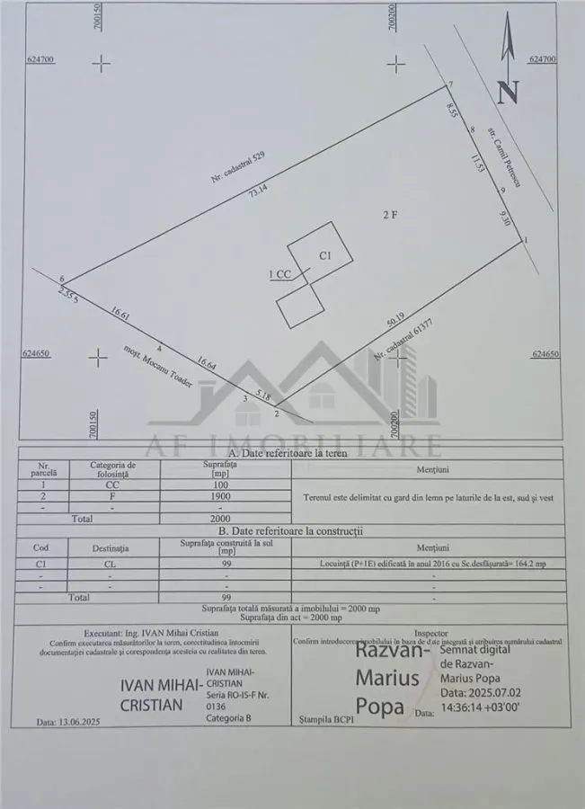 Pietrarie Vila P+1 s=164mp garaj beci teren 2000mp livada vie zona verde - foto 11
