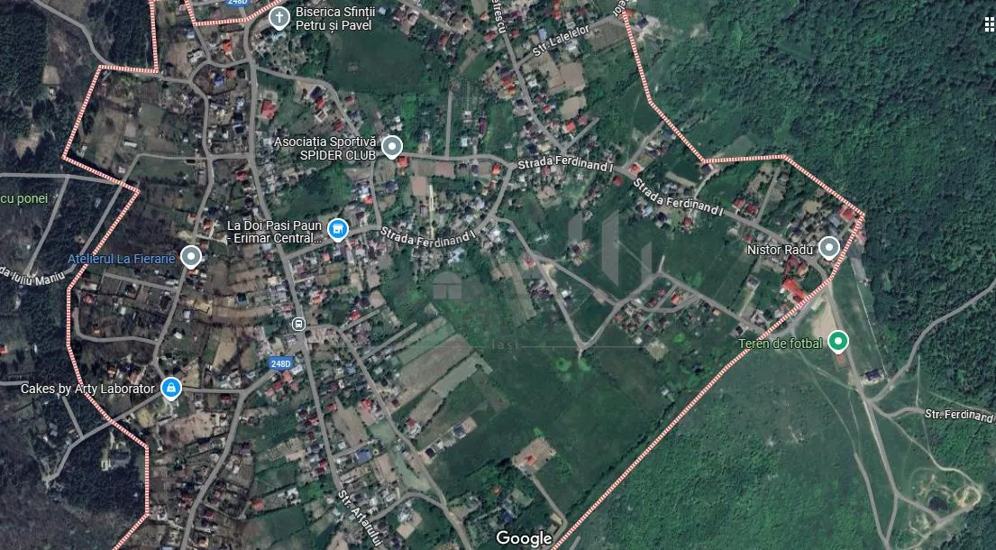 Teren 3500mp Paun Bucium la asfalt cu toate utilitatile - foto 10