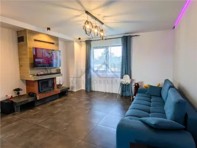 Casa noua, mobilata, 5 camere, teren 404 sau 1000 mp Chicerea - foto 3