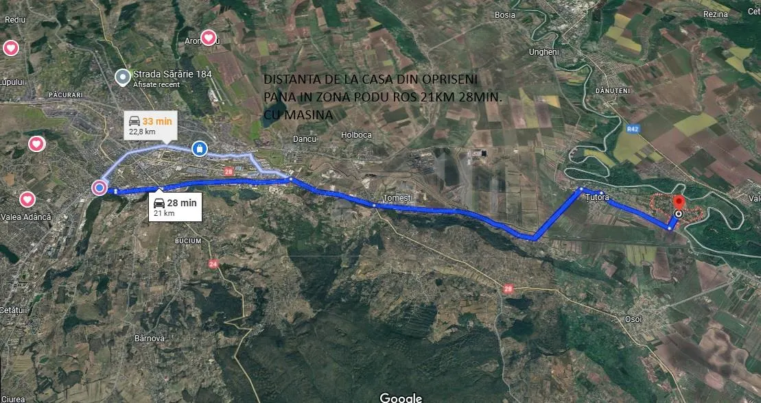 Opriseni com Tutora Vila P+M su=130mp Teren=500mp 20km de Iasi - foto 17