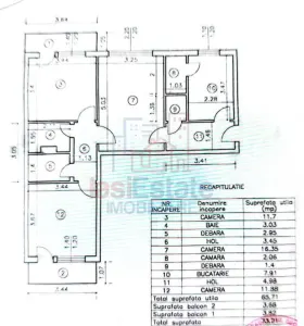 Apartament 3 camere Podu Ros - foto 8