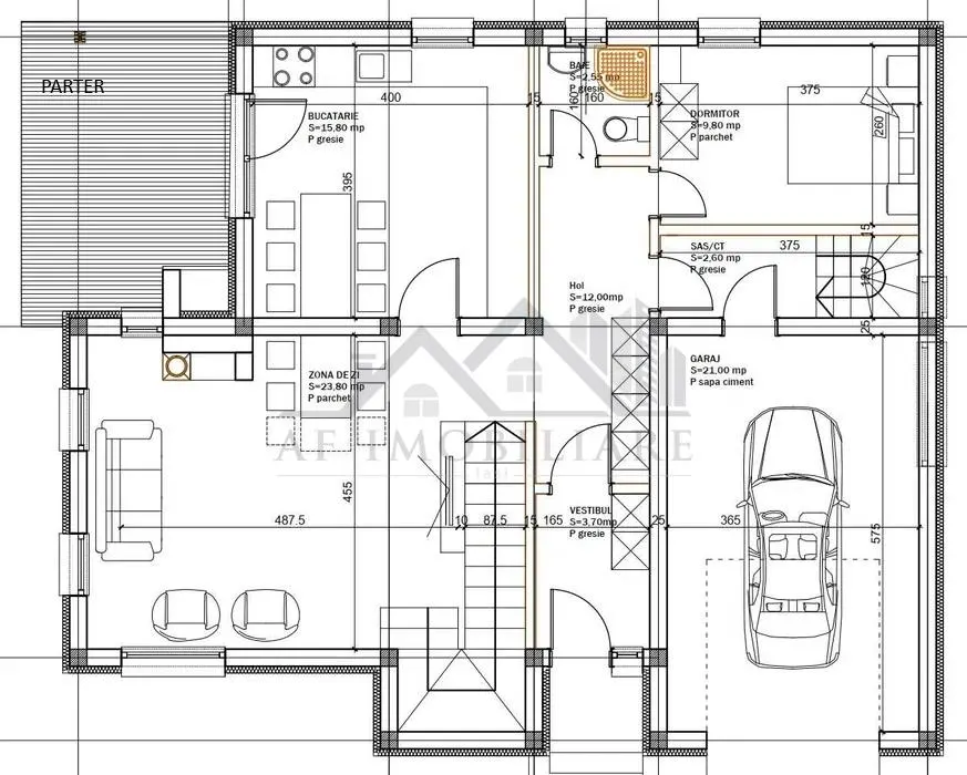 Vorovesti VILA individuala D+P+M 160mp (la gri) teren 650mp - foto 6
