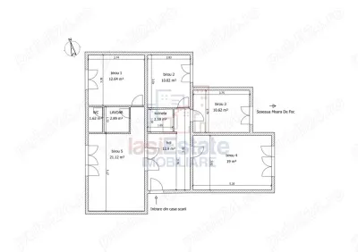 Apartament 4 camere Canta - Gara - Iasi