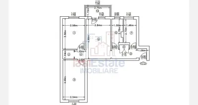 Apartament 3 camere Alexandru cel Bun - Iasi