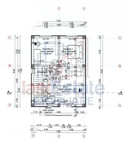 Casă parter + etaj cu pod si curte intre 277mp si 700mp - foto 10
