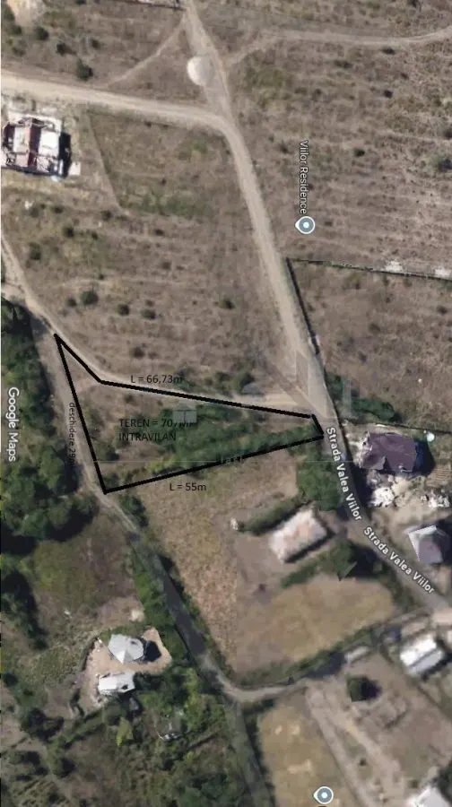 Ocazie! Visani str Castelul Grecilor TEREN 707mp intravilan toate utilitatile - foto 2