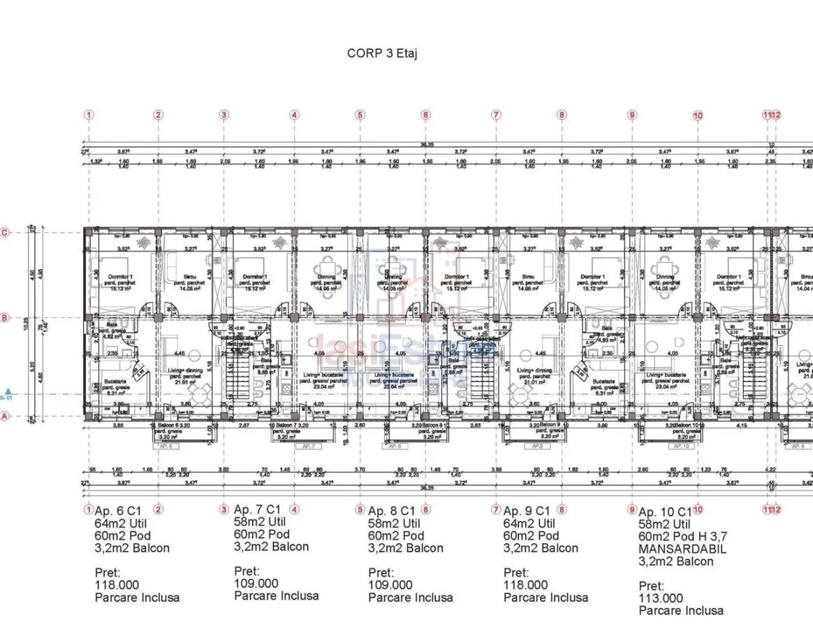 Apartamente direct de la dezvoltator de la 75000 euro cu TVA inclus - foto 11