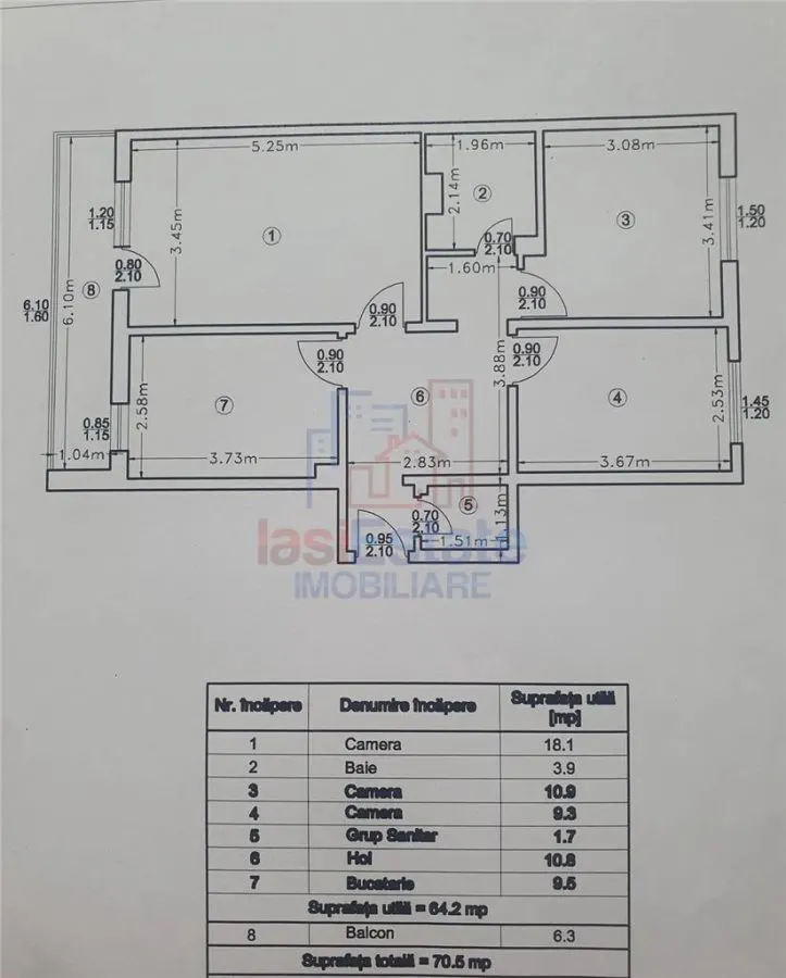 Apartament 3 camere Mircea cel Batran - foto 12