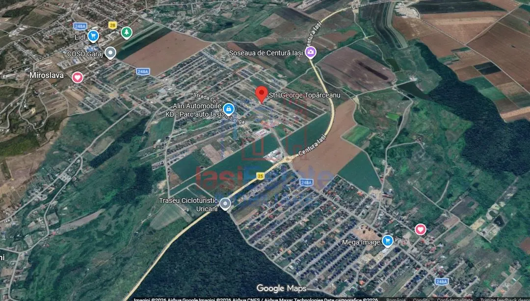 TEREN 459mp intravilan Miroslava str. G. Toparceanu cu toate utilitatile - foto 4