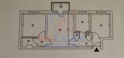 Apartament 3 camere Dacia - Iasi
