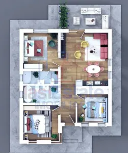 House / villa for sale 100 sqm in Iasi, Cug area - foto 3