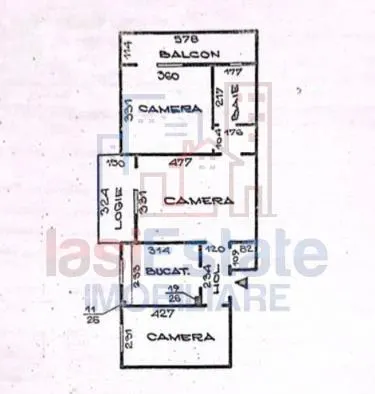 Apartament 3 camere zona Podu Ros - foto 2