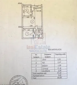 Garsoniera de vanzare str Plaiesilor Alexandru cel Bun - foto 8