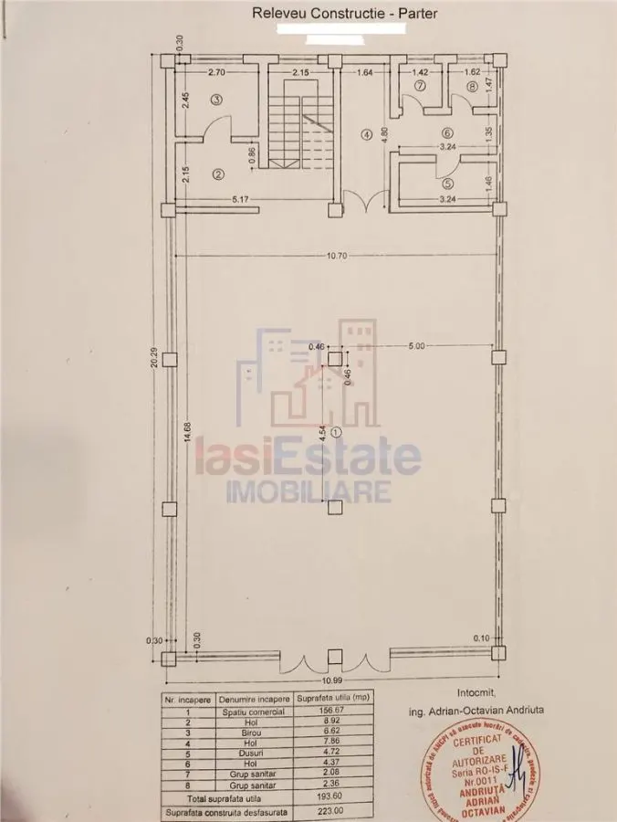 Ocazie! Bld. Nicolae Iorga Spatiu Comercial P+E+M SU 630mp teren 490mp - foto 3