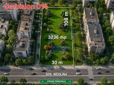 Teren intravilan de 3236 mp in Cug-Soseaua Nicololina - foto 3