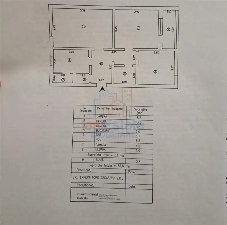 Apartament 3 Camere Metalurgie - foto 11