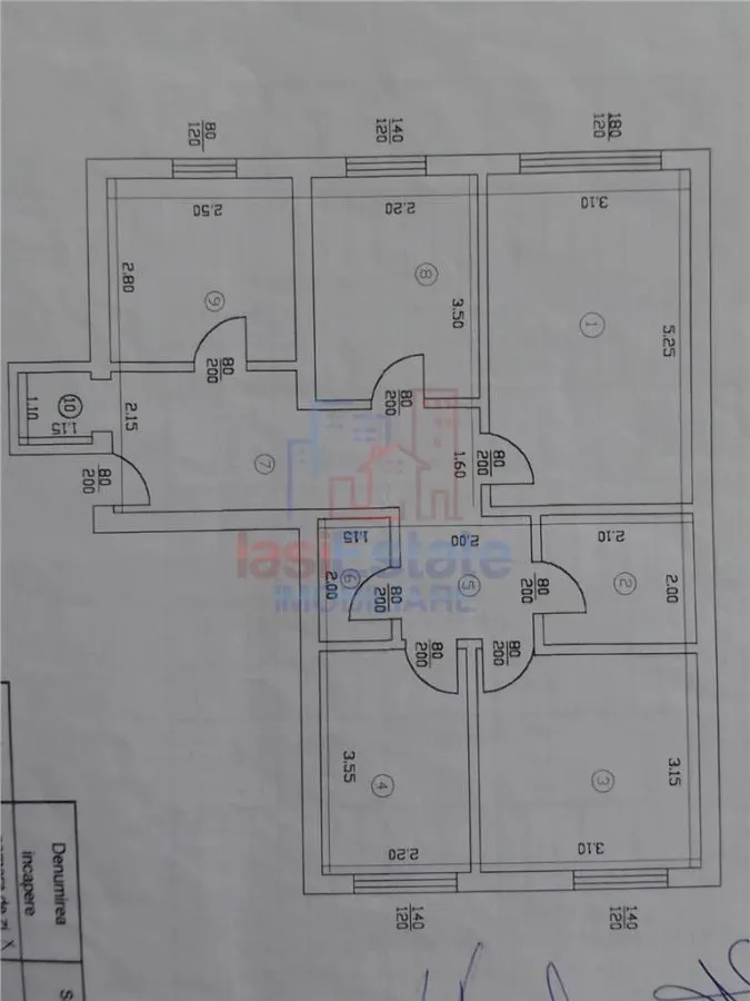 Apartament spațios cu 4 camere, decomandat, la parter - Galata - foto 8