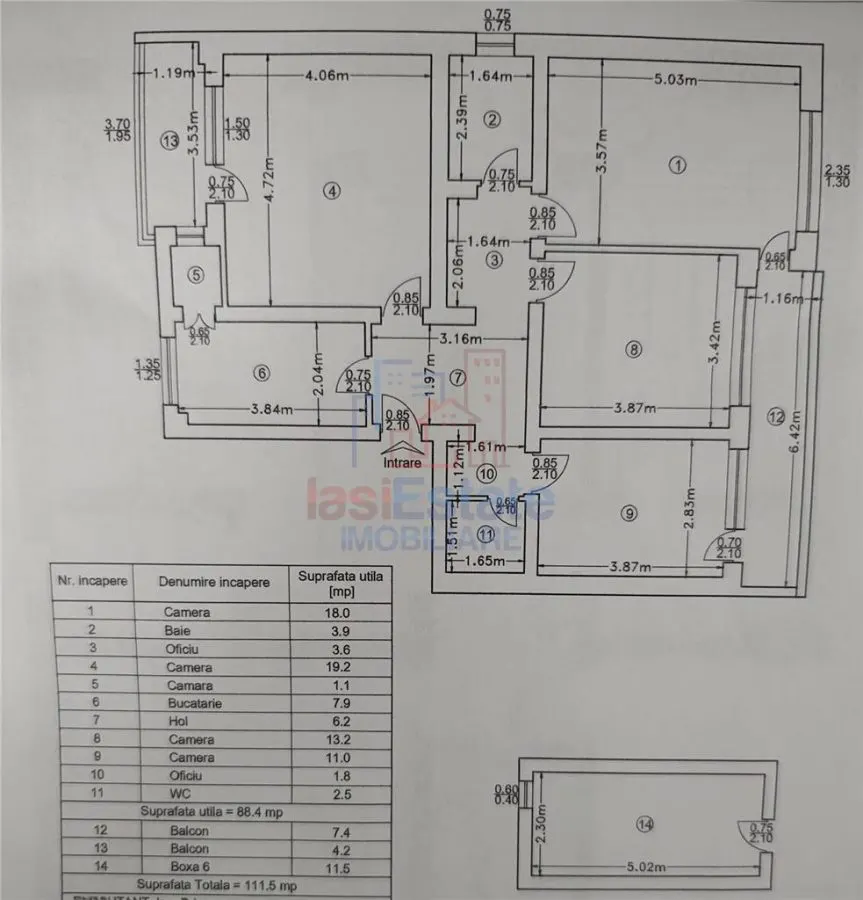 Ocazie - Copou - Parc - Apartament 4 camere cu garaj si boxa - foto 1