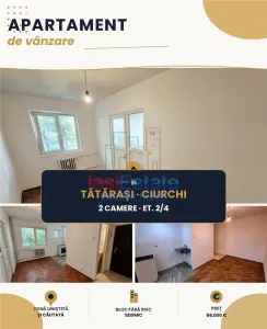 Apartament cu 2 camere de vanzare in Tatarasi - Complex Ciurchi - Iasi