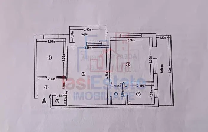 Apartament 2 camere Tudor Center - Tatarasi - foto 3