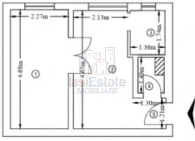 Apartament 2 camere cartier Tatarasi - foto 2