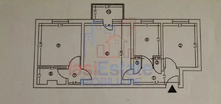 Apartament 3 camere zona Dacia - foto 2