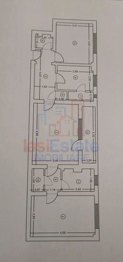 Apartament 3 camere zona Tatarasi - foto 2