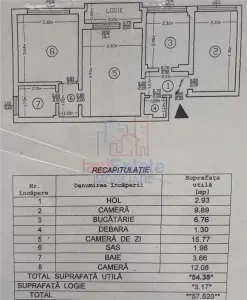Apartament 3 camere de vânzare | Etaj 1 | Podu Roș – Țesătura - foto 5