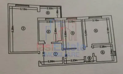 Apartament 3 camere, aproape de centru – Palas – Sf. Lazăr - Iasi