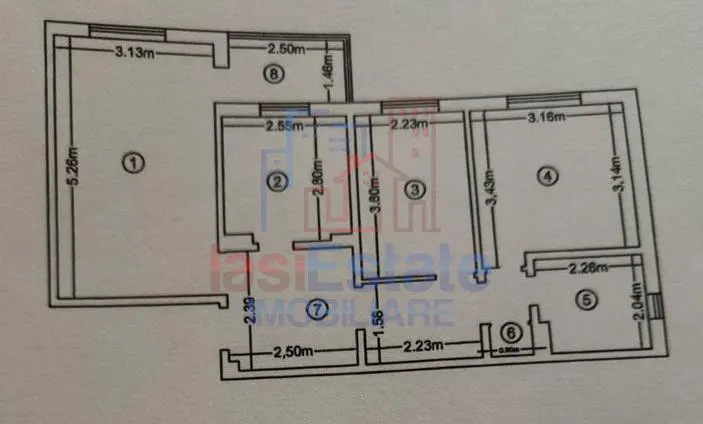 Apartament 3 camere, aproape de centru – Palas – Sf. Lazăr - foto 1