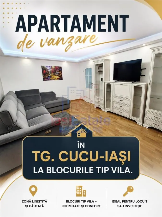 Apartament 2 camere decomandat, Tg. Cucu-Palatul de Justitie, renovat si mobilat - foto 1