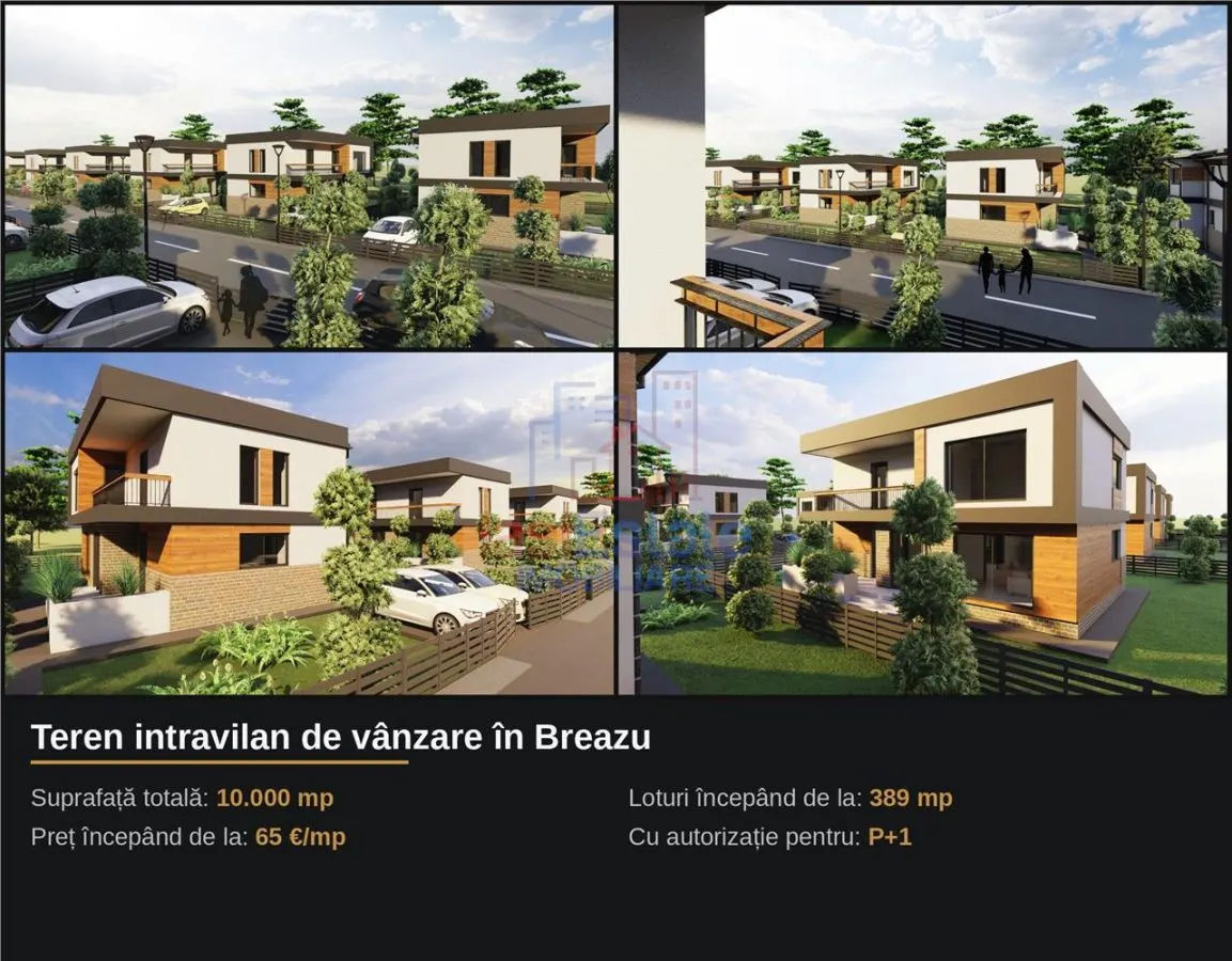 Teren intravilan de vanzare in Breazu - foto 1