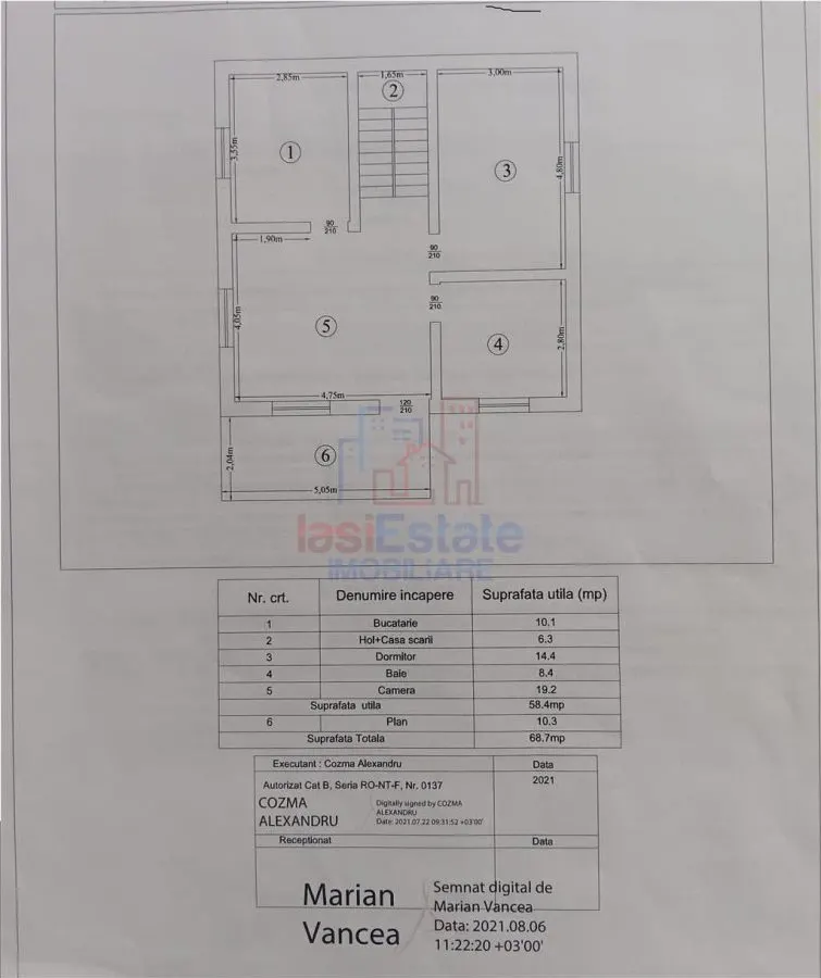 Vila la pret de apartament! Dumbrava Vila P+M Su=120mp Teren 300mp toate utilitatile - foto 12