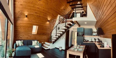 Casa A-Frame de vanzare | Valea Doftanei, Tesila | Constructie 2024 | Teren 627 mp | - foto 14