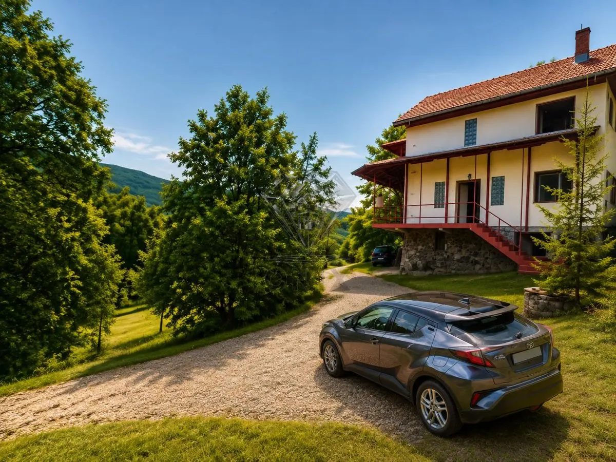 Vila deosebita cu 7 camere si 5 bai, 4290 mp teren, vedere panoramica – Valea Doftanei - foto 2