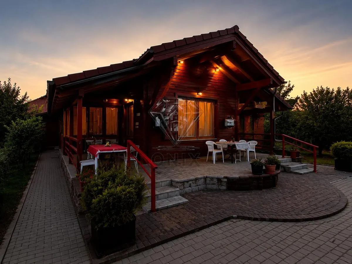 Casa din lemn masiv | 3 camere | Teren 5.000mp -Berceni Prahova - foto 15