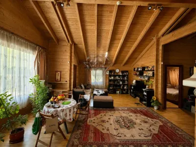 Casa din lemn masiv | 3 camere | Teren 5.000mp -Berceni Prahova - foto 6