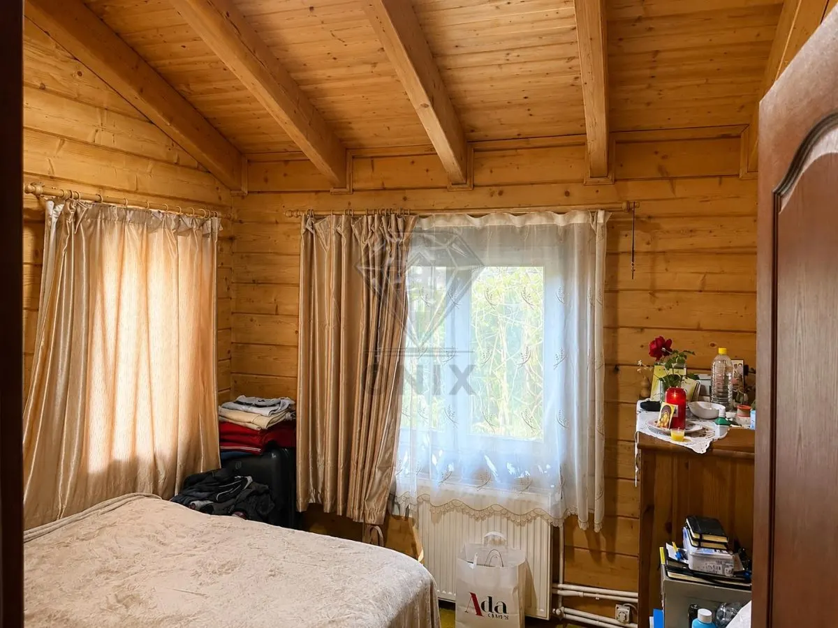 Casa din lemn masiv | 3 camere | Teren 5.000mp -Berceni Prahova - foto 7
