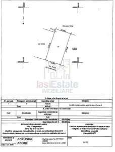 Bogonos Letcani teren 500mp cu Aut De Constr la str asfaltata cu toate utilitatile - foto 11