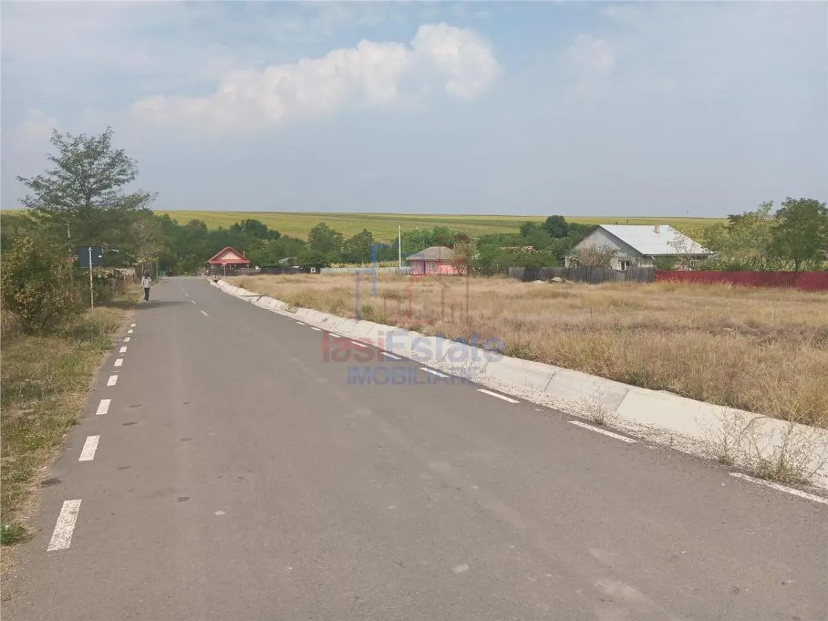 Bogonos Letcani teren 500mp cu Aut De Constr la str asfaltata cu toate utilitatile - foto 5
