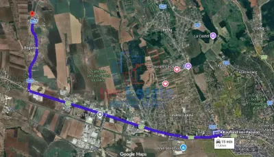 Bogonos Letcani teren 500mp cu Aut De Constr la str asfaltata cu toate utilitatile - foto 8