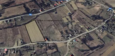 Ocazie! zona Barnova sat Todirel teren 4777mp intravilan str. asfaltata apa canalizare curent electric - foto 2