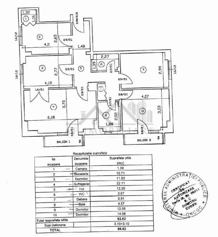 Ocazie Apartament 4 camere CUG - Rond Vechi - foto 1