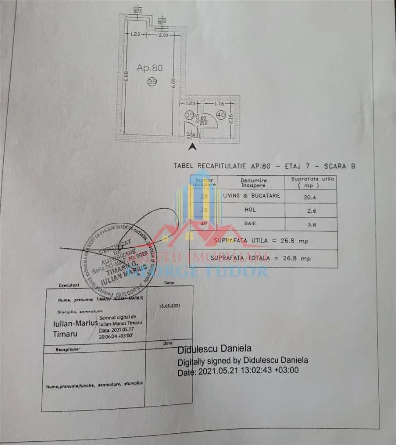 Studio à Vendre, Résidence Militari, Tineretului - foto 8